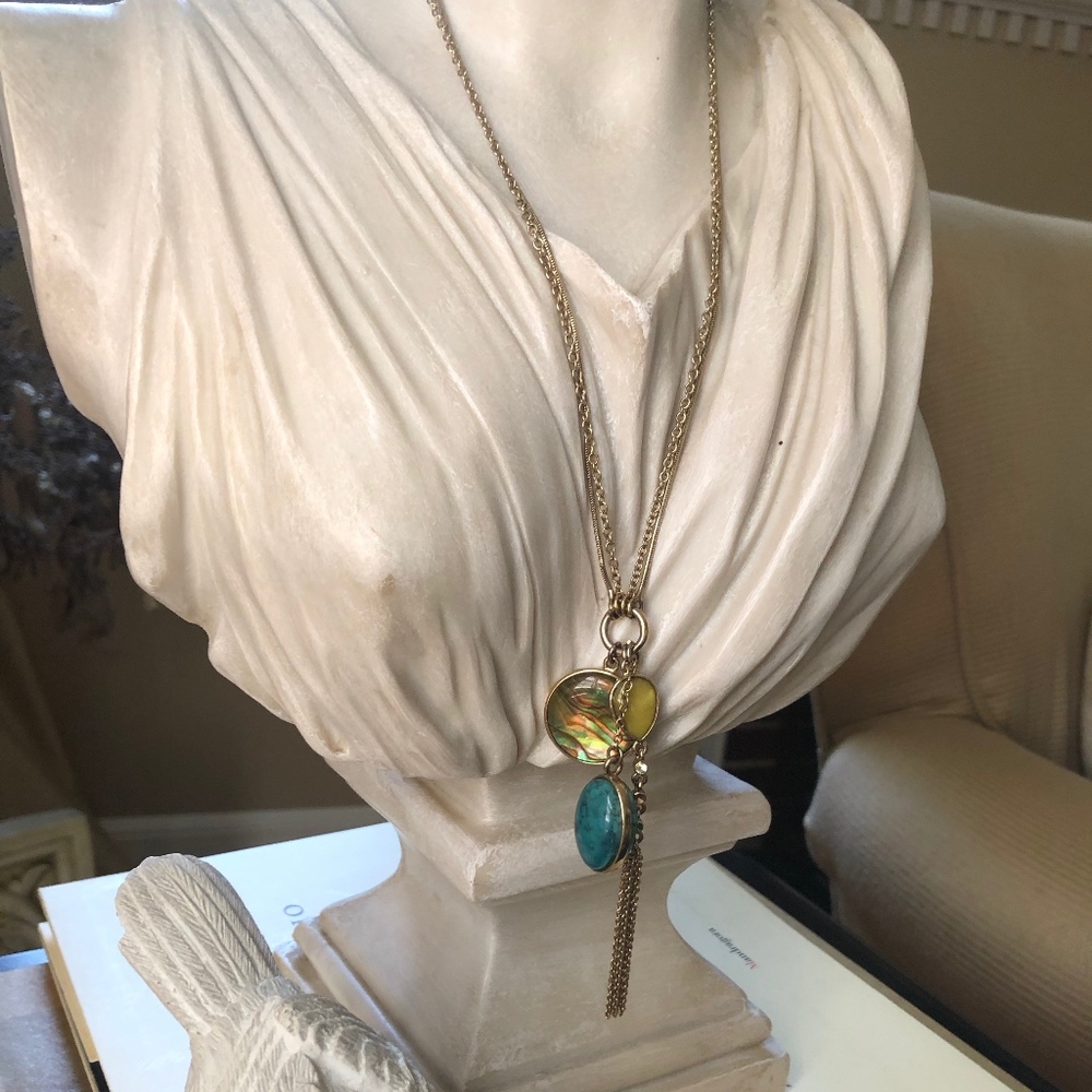 Multi- stone Necklace